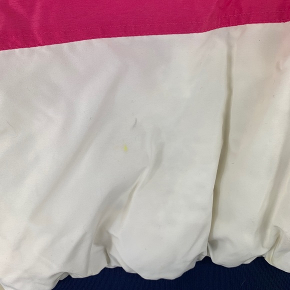 Vintage DownHill Racer Size Small Robern Ski Jacket Black & Pink Nylon Down Fill - Picture 8 of 13